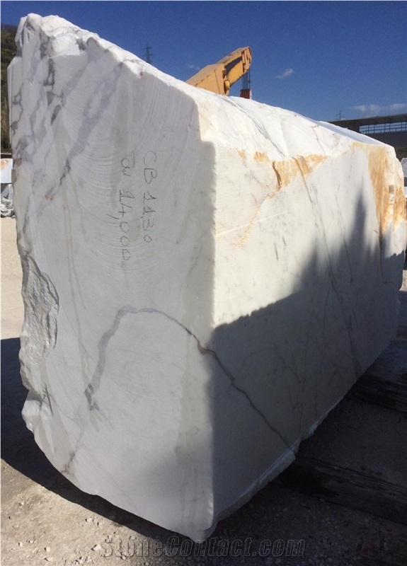 Statuario Marble Blocks, Statuary Marble Block