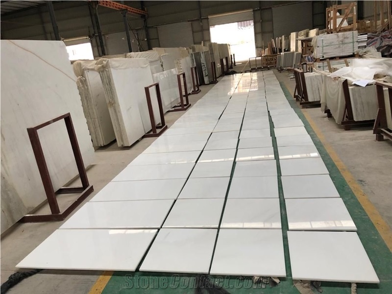 A1 Bianco Sivec White Marble Slabs Floor Tiles