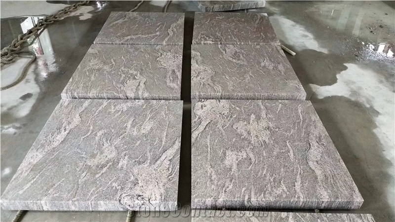 African Tropicale Juparana Grey Granite Slabs Tile