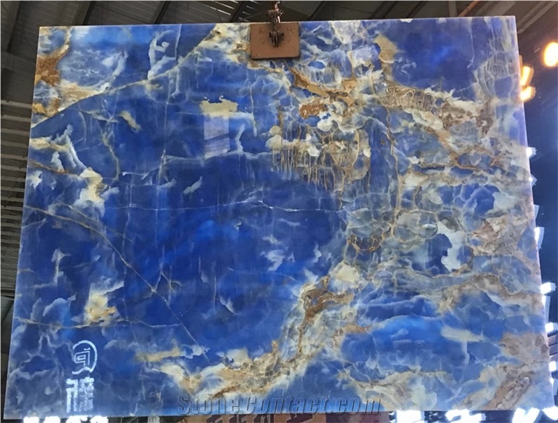 Antofagasta Azul Salta Extra Blue Onyx Slabs Price