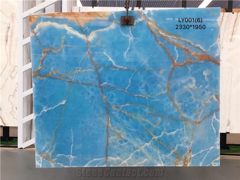Argentina Antofagasta Azul Blue Onyx Slabs Price