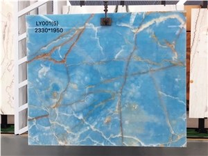 Argentina Antofagasta Azul Blue Onyx Slabs Price