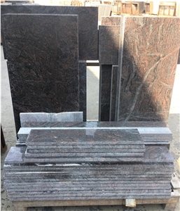 China Paradiso Symphony Purple Granite Slabs Tiles