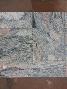 China Symphony Multicolor Red Granite Floor Tiles