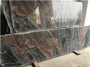 China Symphony Multicolor Red Granite Floor Tiles