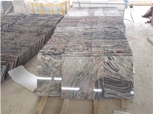 Chinese Multicolor Red Granite Wall Floor Tiles