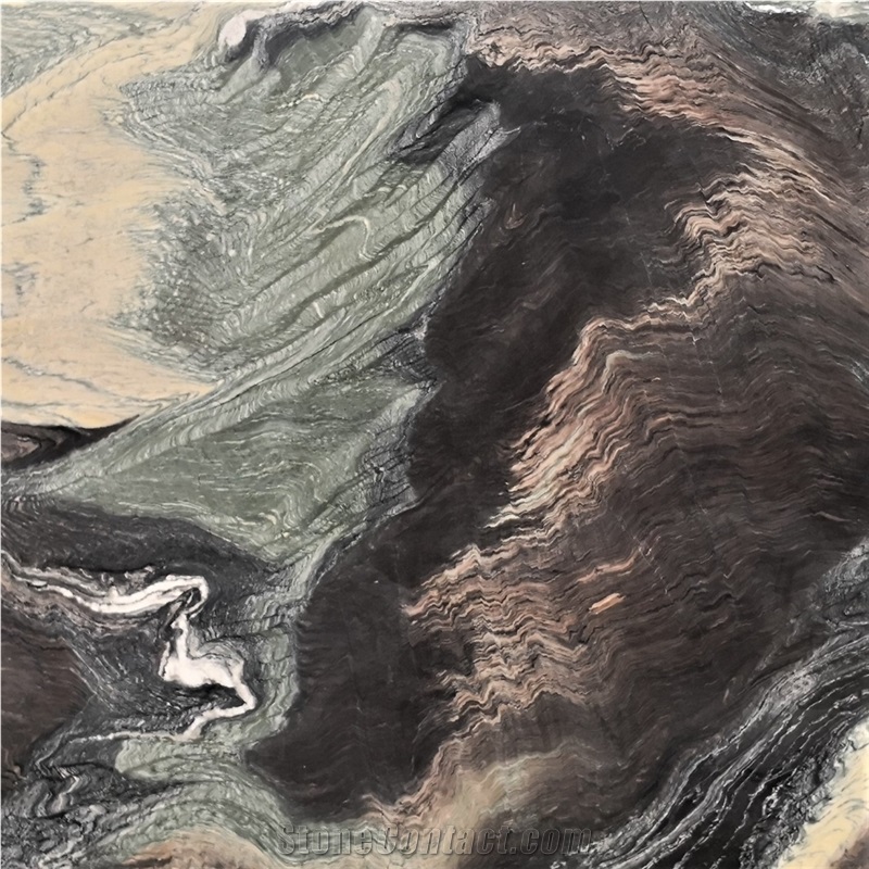 Cipollino Ondulato Marble Slabs Floor Wall Tiles