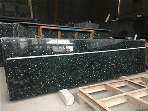 Emerald Green Star Granite Wall Flooring Tiles