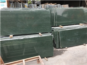 Green Wood Grain Marble Slabs Flooring Tiles
