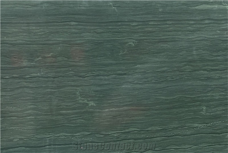 Green Wood Grain Marble Slabs Flooring Tiles