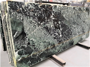 Italy Verde Alpi Chiaro Green Marble Slab