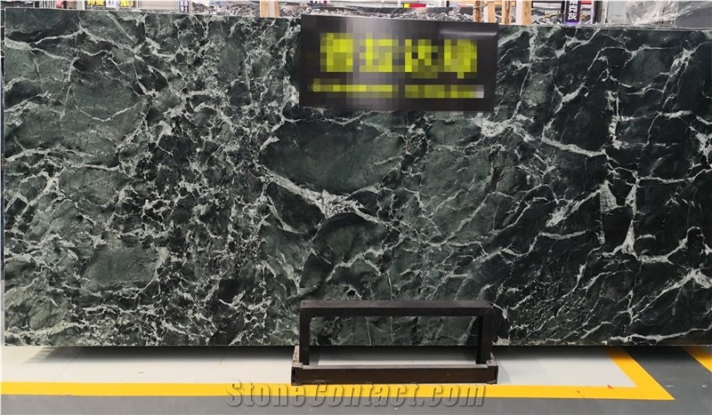 Italy Verde Alpi Chiaro Green Marble Slab