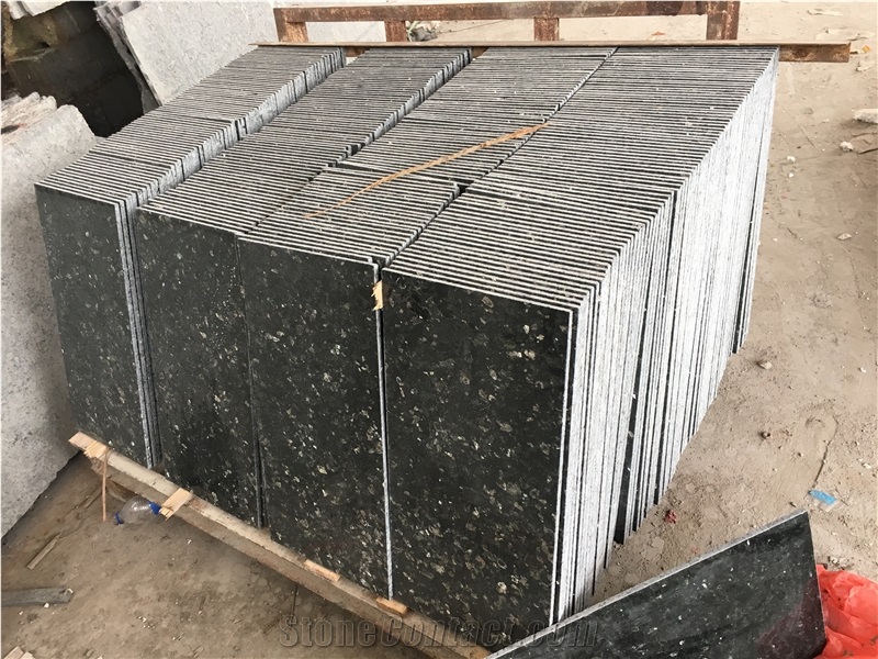 Labrador Green Emerald Pearl Granite Flooring Tile