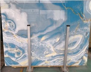 Light Sky Ocean Blue Onyx Walling Tiles Price