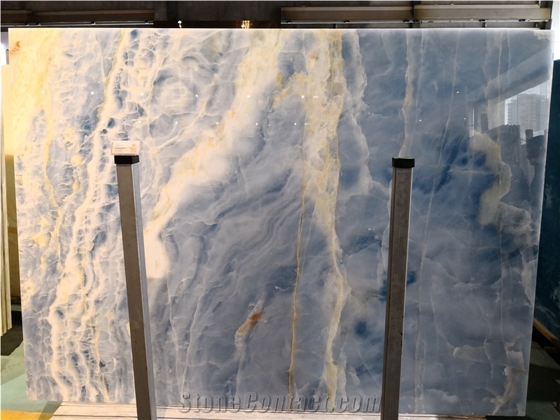 Light Sky Ocean Blue Onyx Walling Tiles Price