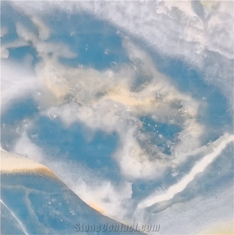 Light Sky Ocean Blue Onyx Walling Tiles Price