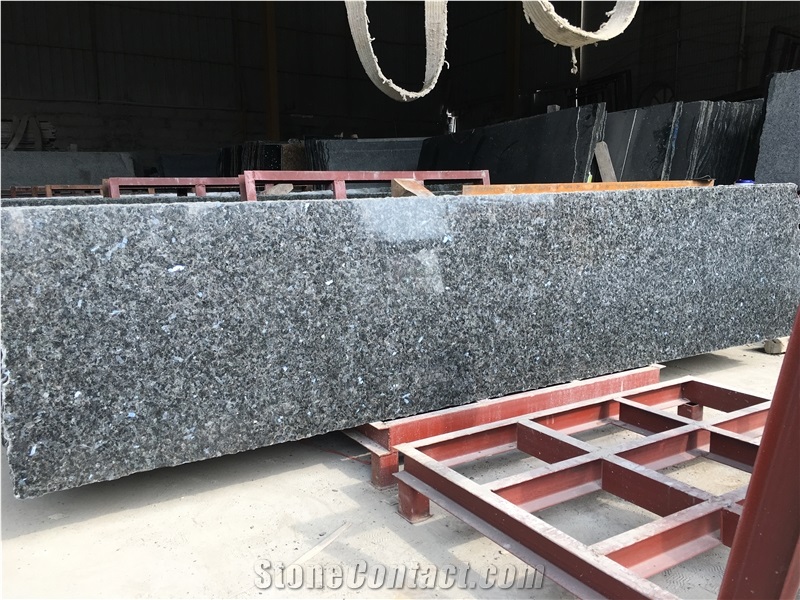Lundhs Ocean Blue Pearl Granite Slabs Floor Tiles