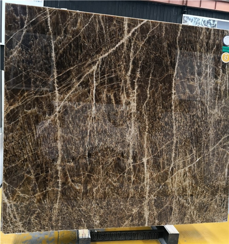 Luxury Iran Persian Golden Brown Onyx Slabs Price