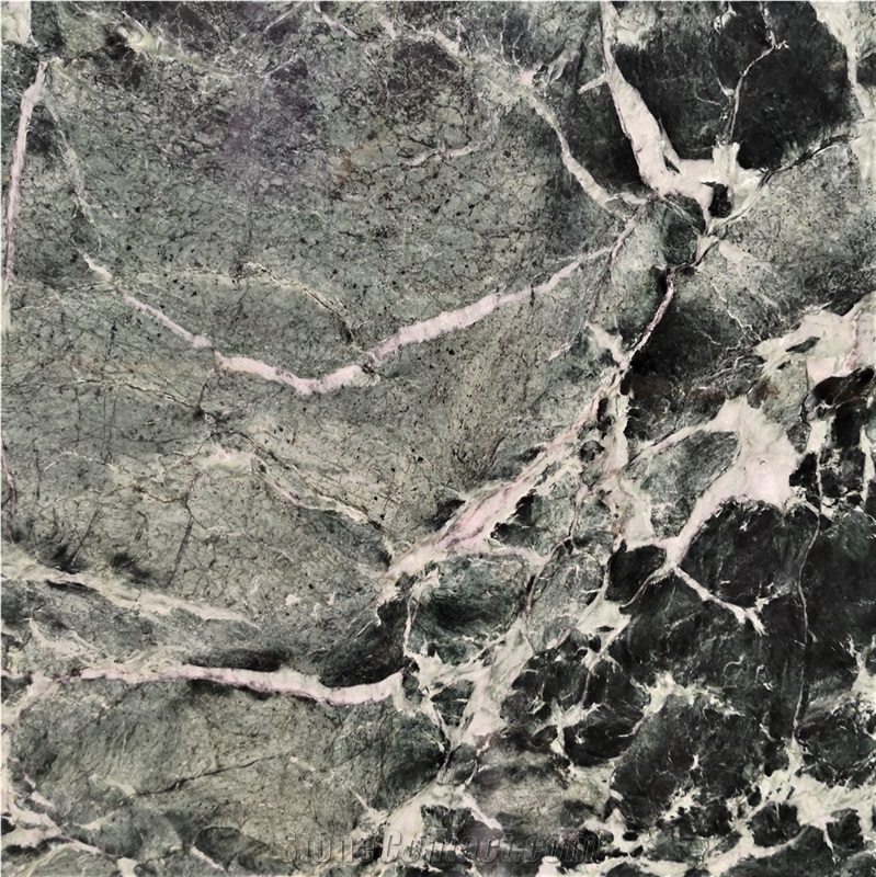 Luxury Italy Verde Saint Denis Green Marble Slab