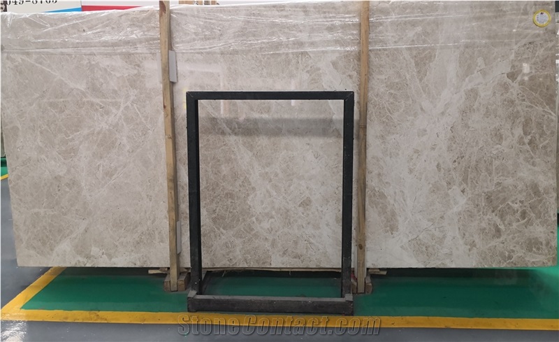 Mugla Light Emperador Marble Slabs Floor Tiles