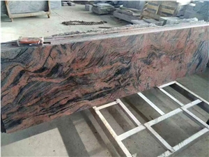 Multicolor Smoga Red Granite Slabs Floor Tiles Multicolor Smoga Red Granite Slabs Floor Tiles