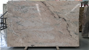 Northern Spring Beige Purple Marble Slabs Tiles