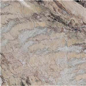 Northern Spring Beige Purple Marble Slabs Tiles