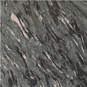 Norway Barentz Wave Green Granite Slabs Price