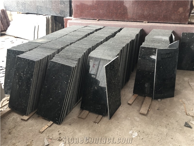 Norway Black Labrador Granite Wall Flooring Tiles