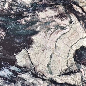 Violet Blaze Purple Green Beige Marble Slabs Tiles