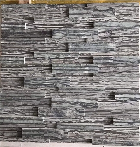 Wooden Green Marble Mosaic Walling Flooring Tiles