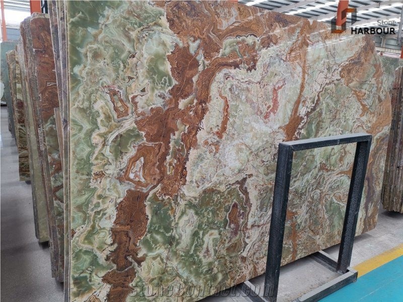Green Onyx Slab, Green Jade Slab