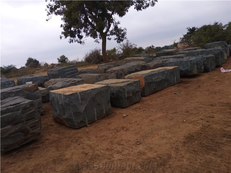 M1h, H1, Black Granite Block