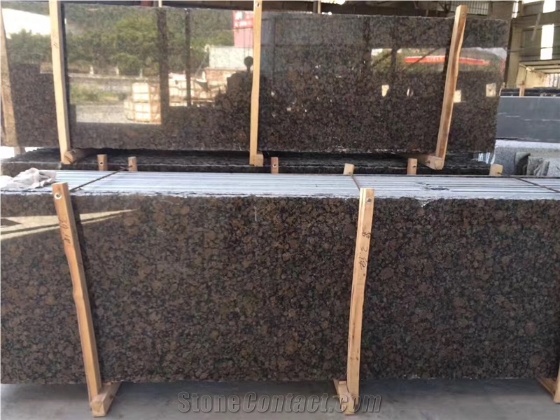 Finland Baltic Brown Granite Polished Tile