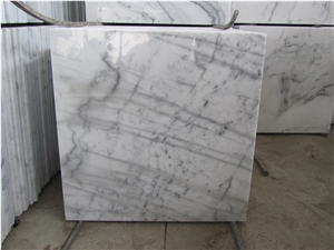 Good Quality Polished Guangxi White Marble Slabs