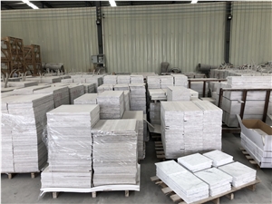 Wooden White Marble Slab &Tile for Floor and Wall