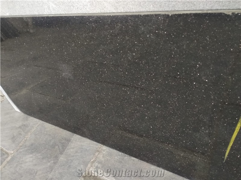 Black Galaxy Granite Slabs & Tiles