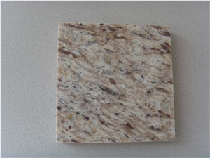 Brazil Giallo Ornamental Granite Slab Tile Polished