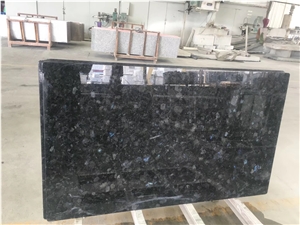 Emerald Pearl Granite Island Tops Polished