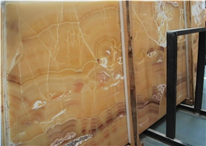 Orange Onyx Slabs
