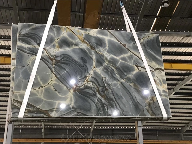 Roma Imperiale Quartzite, Blue Roma
