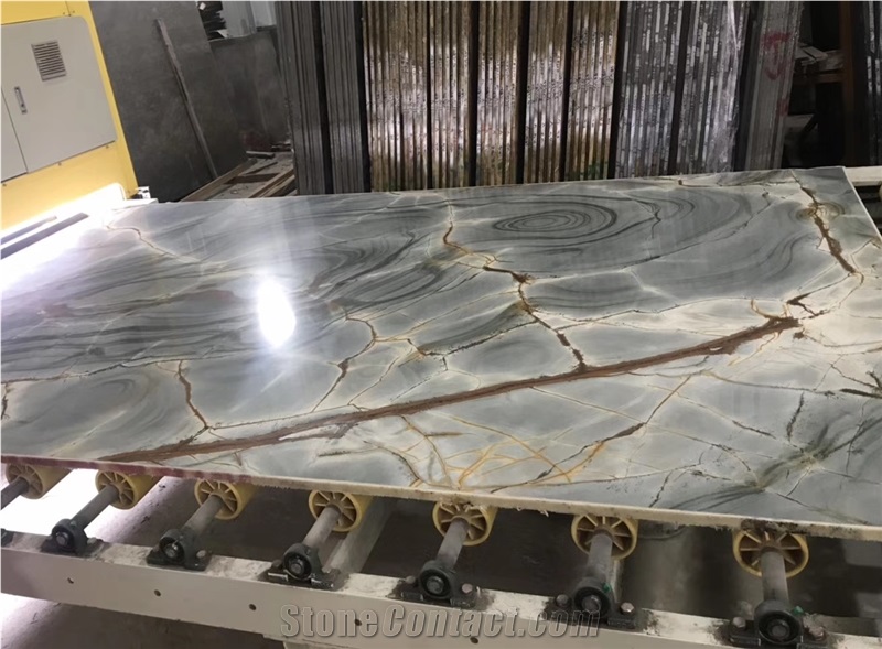 Roma Imperiale Quartzite, Blue Roma