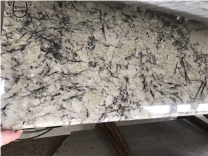 Blue Ice Granite, White Granite Kitchen Countertops