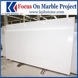 Absolute White Marble Slabs&Tile for Casino&Resort