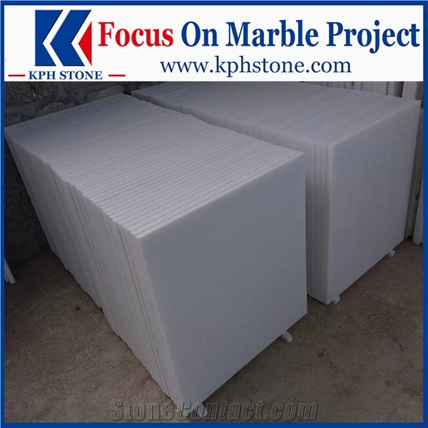 Absolute White Marble Slabs&Tile for Casino&Resort