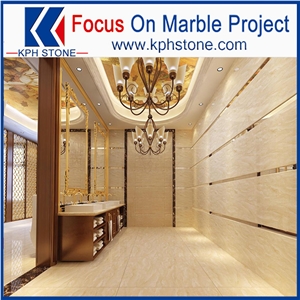 Amasya Cream Beige Marble Encore for Las Vegas