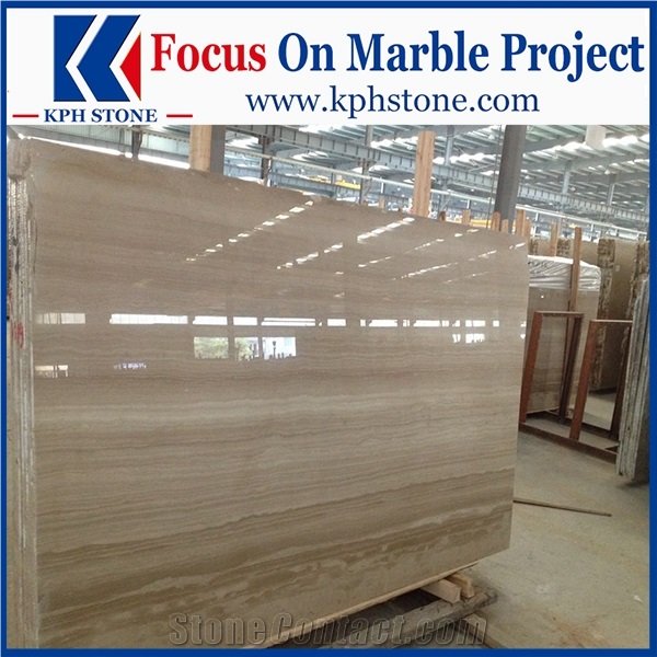 Athent Grey Wooden Grain Marble Slabs&Tiles