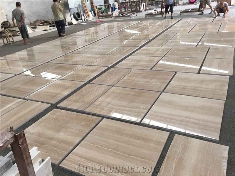 Athent Grey Wooden Grain Marble Slabs&Tiles