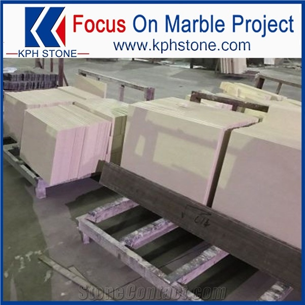 Bianco Classico Beige Marble Facade for Las Vegas