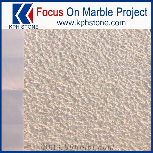 Bianco Classico Beige Marble Facade for Las Vegas